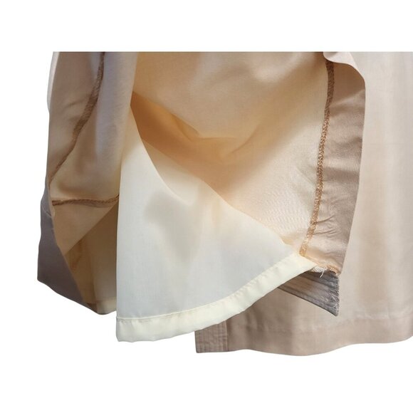 Vintage NEW THREADS Silk Dress Disco Dancing Midi - Picture 11 of 15